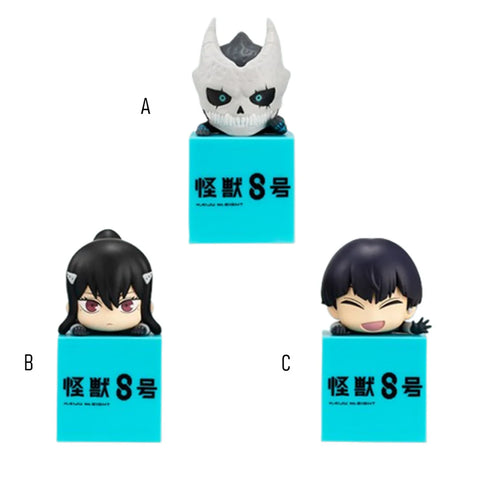 Figurines Furyu - Kaiju No. 8 Hook Figure Vol. 2 - Monster No. 8 Shinomiya Kikoru Reno Ichikawa Figure