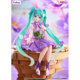 Figurines FuRyu - VOCALOID - Hatsune Miku Noodle Stopper Figure Flower Fairy Purple Cosmos