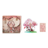 Figurines Honor of Kings Wuling Immortal Lord Zhuge Liang Q Version Figure