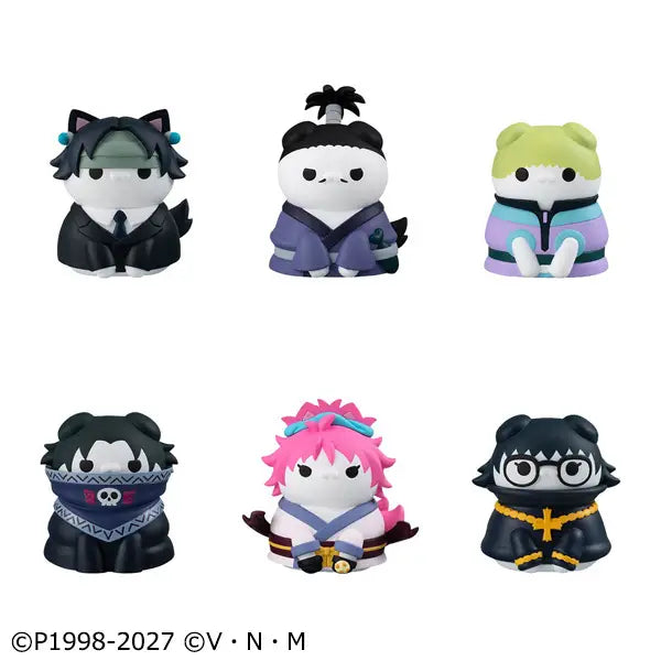 Figurines Hunterx Hunter Mega Cat Project NyanterxNyanter The Phantom Troupe × Cat (Box of 6pcs) (850578)<br>[Pre-Order 15/08/26]