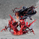 Figurines One Piece Portrait.Of.Pirates SA-Maximum- Leader of Red Hair Pirates Red-Haired Shanks Kamusari Figurine (716669)<br>[Pre-Order 16/04/26]