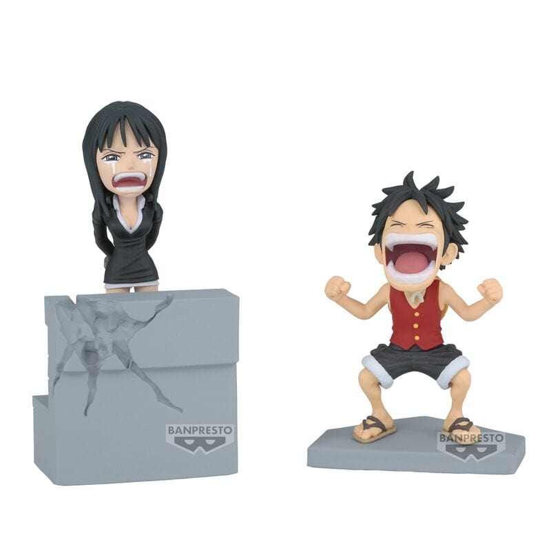 Figurines One Piece World Collectable Figure Log Stories Monkey D. Luffy & Nico Robin <br>[Pre-Order]