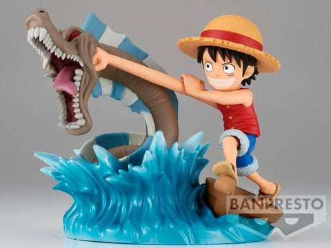 Figurines ONE PIECE WORLD COLLECTABLE FIGURE LOG STORIES-MONKEY.D.LUFFY VS LOCAL SEA MONSTER- <br>[Pre-Order]