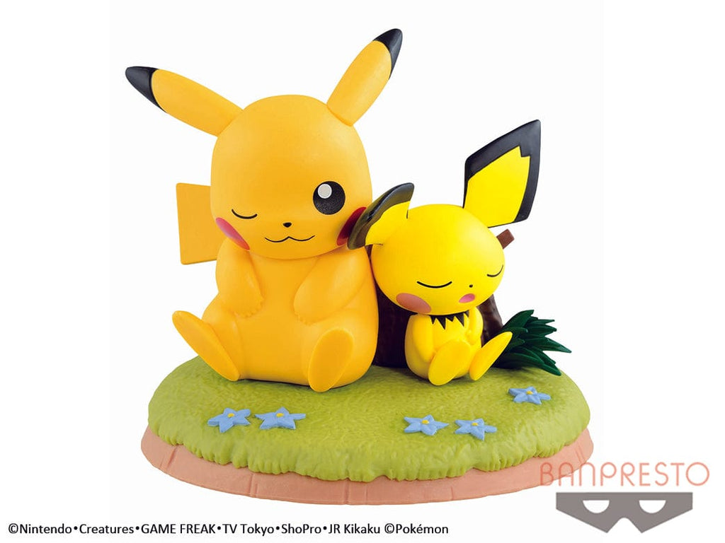 Figurines Pokémon Rest Time Pikachu & Pichu Set <br>[Pre-Order]