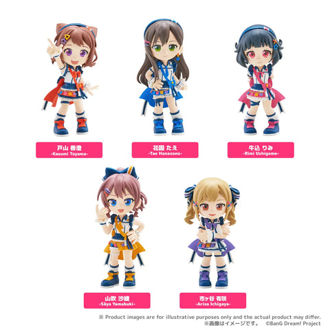Figurines Poppin'Party PalVerse BanG Dream! Poppin'Party (Box of 6pcs)<br>[Pre-Order 29/12/25]