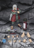 Figurines S.H.Figuarts JIRAIYA -Hidden Leaf Heroic Master Sage- (Sage Mode Set) <br>[Pre-Order 30/03/25]