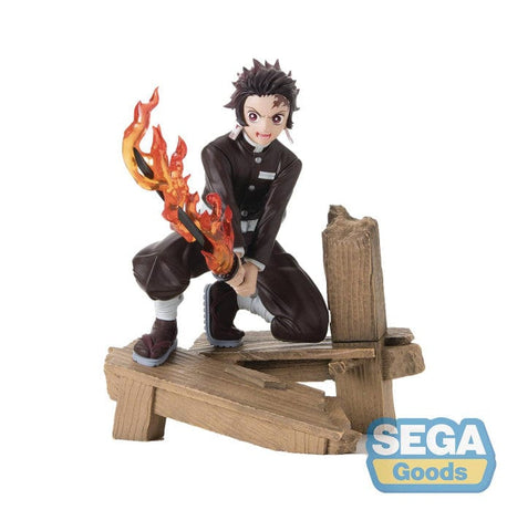 Figurines Sega - Demon Slayer: Kimetsu No Yaiba Xross Link Kamado Tanjiro – Swordsman'S Village Figure