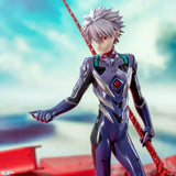 Figurines Sega – Evangelion: 3.0+1.0 Thrice Upon a Time – Nagisa Kaworu with Spear of Longinus Luminasta Figure<br>[Pre-Order]