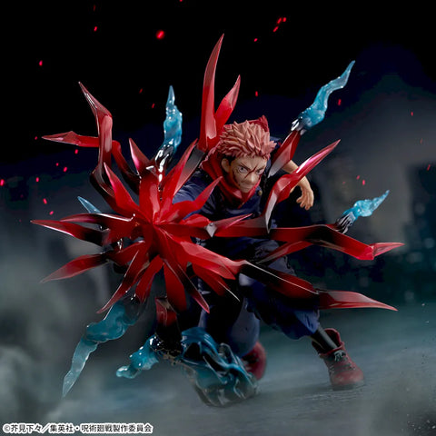 Figurines Sega - JUJUTSU KAISEN - Itadori Yuji Luminasta Black Flash Figure