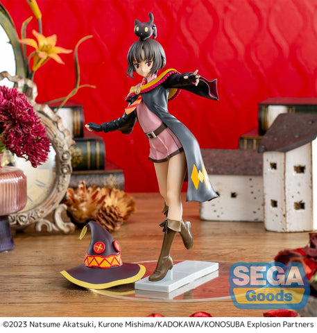Figurines Sega - Luminasta Megumin With Chomusuke - Explosions In This Wonderful World Figure