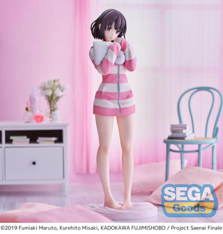 Figurines Sega - Saekano: How To Raise A Boring Girlfriend Fine Luminasta Megumi Kato Pajamas Ver. Figure