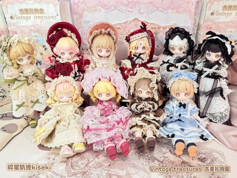 Figurines Shenzhen Mabell Animation Development Original Vintage treasures - Antique Gift Box of 8 pcs<br>[Pre-Order 05/01/26]