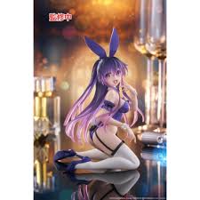 Figurines TAITO - DATE A LIVE - Yatogami Tohka Desktop Cute Figure - Bunny Ver.