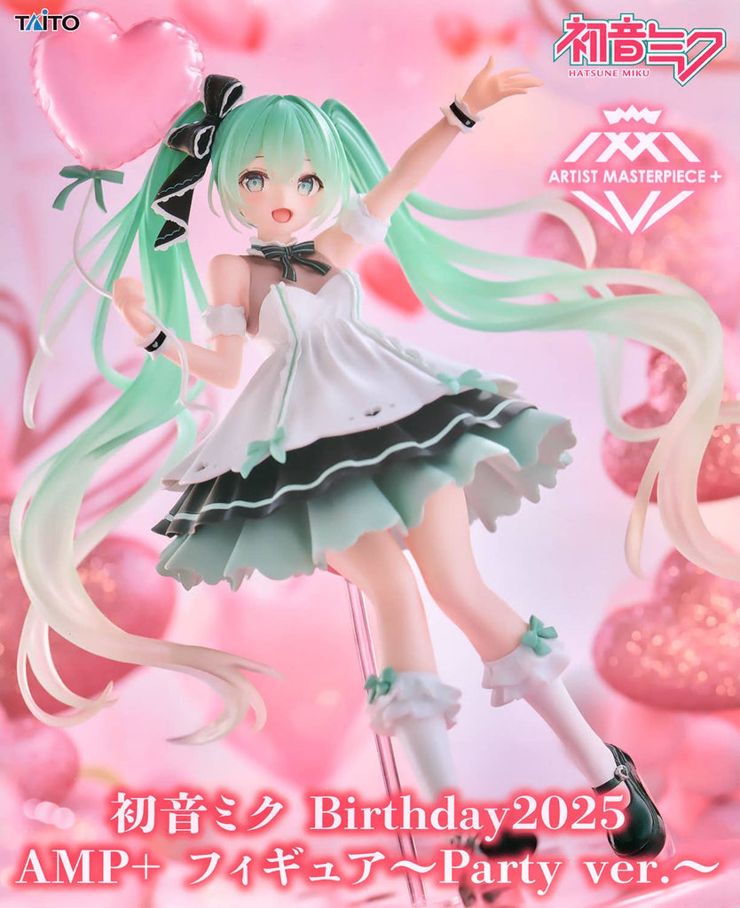 Figurines TAITO - Hatsune Miku - Birthday 2025 AMP+ Figure Party Ver.