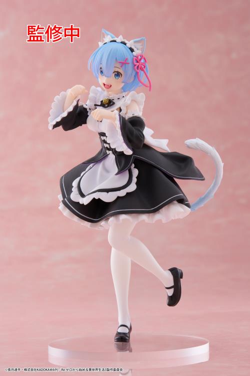 Figurines Taito - Re:Zero - Starting Life in Another World Coreful Figure Rem Cat Ear Maid Ver.