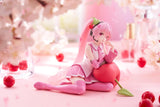 Figurines TAITO - Vocaloid - Hatsune Miku Sakura Desktop Cute Figure Cherry Cushion Ver.