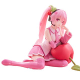 Figurines TAITO - Vocaloid - Hatsune Miku Sakura Desktop Cute Figure Cherry Cushion Ver.