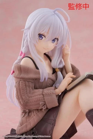Figurines Taito - Witch's Journey Elaina Desktop Cute Figure - Elaina Private Clothes Ver.