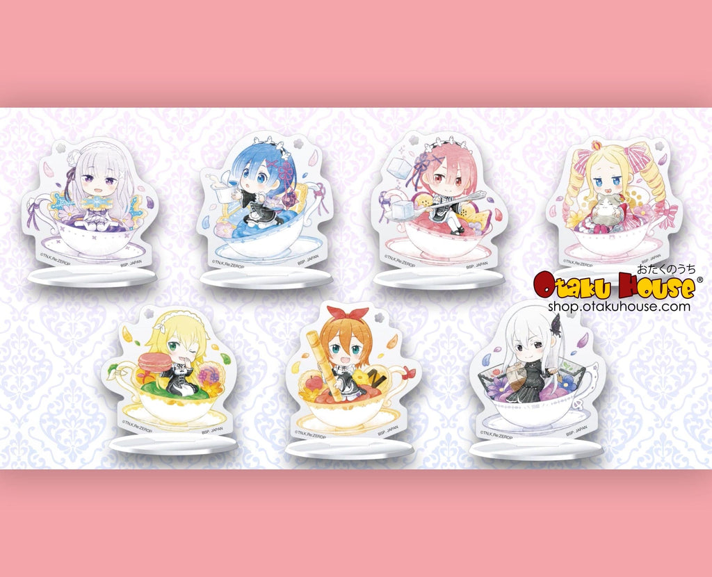 Free Gift FREE GIFT - Re:Zero - Tea Party Acrylic Stand <br>(Coupon: REZEROTEA)