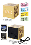 Home & Decor Demon Slayer - Zenitsu & Inosuke Wooden LED Alarm Clock