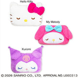 Home & Decor Sanrio Characters Kadomaru Cushion - Hello Kitty, My Melody and Kuromi (22 inches)