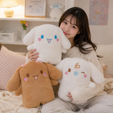 Cinnamoroll Line Up Dormie Friends Plush - Cinnamoroll, Mocha and Milk (19 Inches)