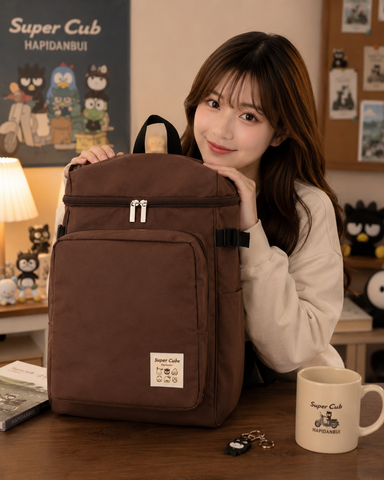 Sanrio Super Cub × HAPIDANBUI Travel Backpack