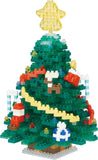 Kawada nanoblock Big Christmas Tree side view