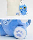 KPOP DEMON HUNTERS Derpy Plush Keyring on a white background