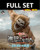 Kuji (Full Set) Ichiban Kuji - Attack On Titan - Each Person's Resolve (Full Set of 80) <br>[Pre-Order]