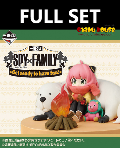 Kuji (Full Set) Ichiban Kuji - Spy X Family - Get Ready To Have Fun (Full Set of 60) <br>[Pre-Order]