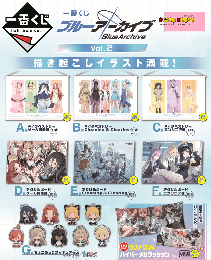 Kuji Ichiban Kuji - Blue Archive Vol.2