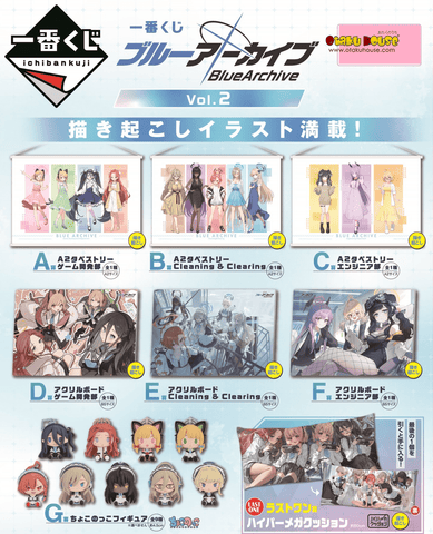 Kuji Ichiban Kuji - Blue Archive Vol.2