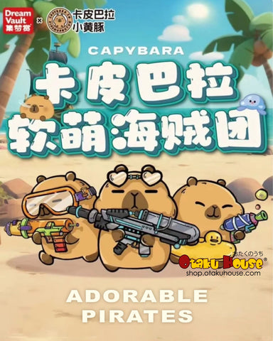 Kuji Kuji - Capybara Adorable Pirates