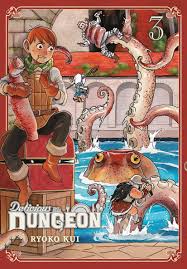Manga Delicious in Dungeon Manga Volume 3 - English