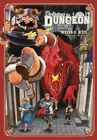 Manga Delicious in Dungeon Manga Volume 4 - English