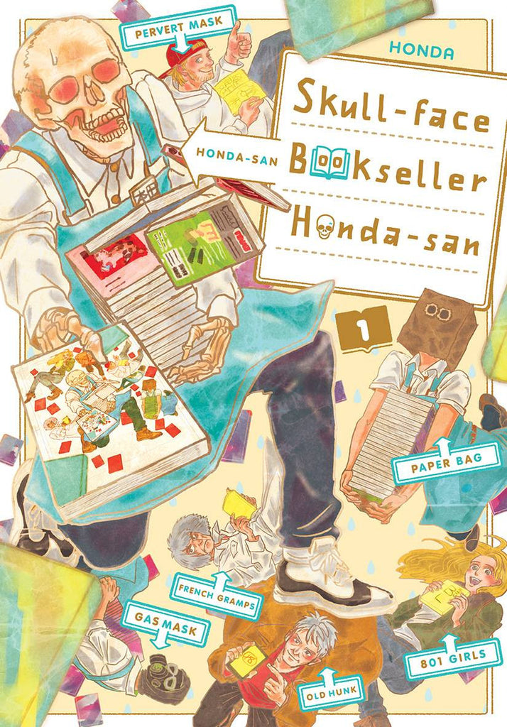 Manga Skull-face Bookseller Honda-san Manga Volume 01