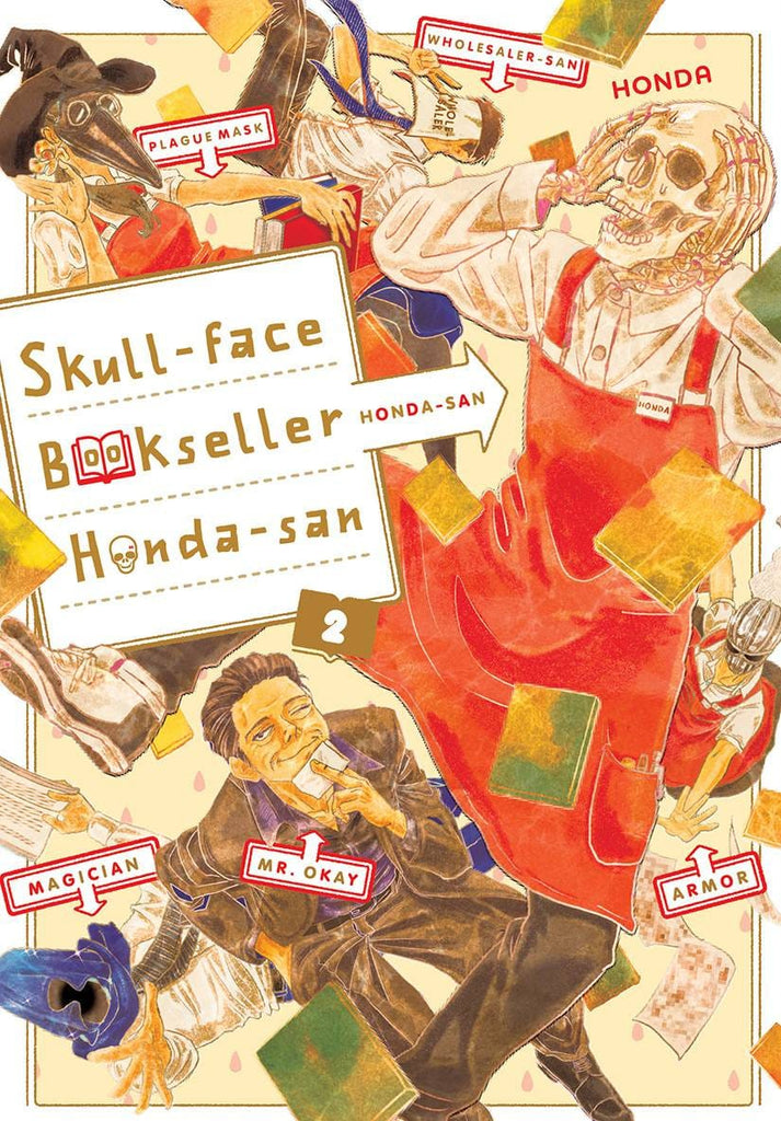 Manga Skull-face Bookseller Honda-san Manga Volume 2