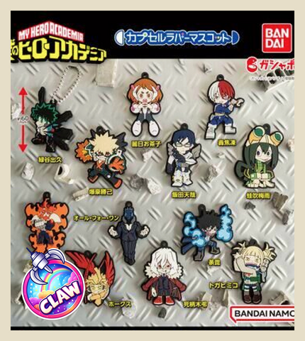 🕹️Paw Game - My Hero Academia Capsule Rubber Mascot