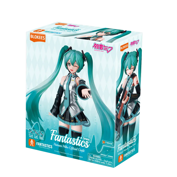 Model Kit Blokees Fantastics Series - Hatsune Miku Figure