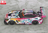 Model Kit Hatsune Miku GT Project 1/18th Scale Good Smile Hatsune Miku AMG 2021 Super GT 100th Race Commemorative Ver. (re-run)<br>[Pre-Order 23/08/26]