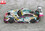 Model Kit Hatsune Miku GT Project 1/43rd Scale Good Smile Hatsune Miku AMG: 2018 Final Race Ver. (re-run)<br>[Pre-Order 23/08/26]