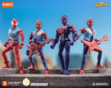 Model Kit Marvel Heroes Galaxy Version 06 Spiderman Blokees (Box of 9)