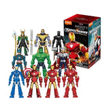 Model Kit MARVEL Infinity Saga Blokees Figures - Galaxy Version01 Super Alliance (Box Of 9)
