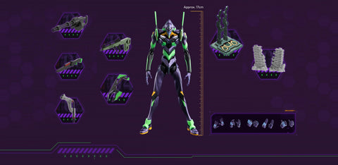 Neon Genesis Evangelion Evangelion Test Type-01 Blokees Action