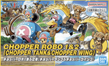 Model Kit One Piece Chopper Tony-kun Chopper Robot 1&2 - Chopper Tank & Chopper Wing
