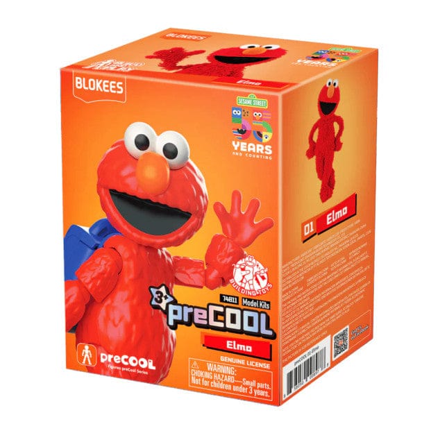 Model Kit Sesame Street Elmo Blokees Figure
