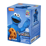 Model Kit Sesame Street Friends Cookie Monster Blokees Figure