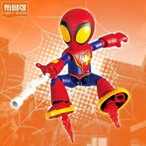 Model Kit Spidey And Friends Blokees Figures - Spidey Spider Suit