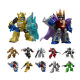 Model Kit Transformers - Blokees Defender Version 02 The Overthrow Collectible Construction Set (Box of 12)